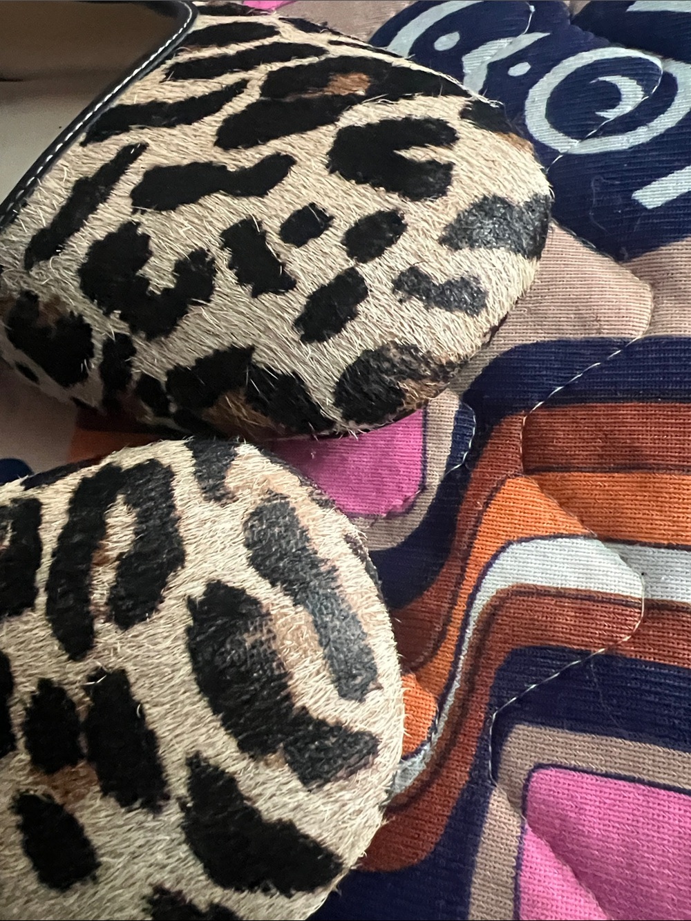 Coach Leopard Calf Hair Flats - Picture 2 of 5